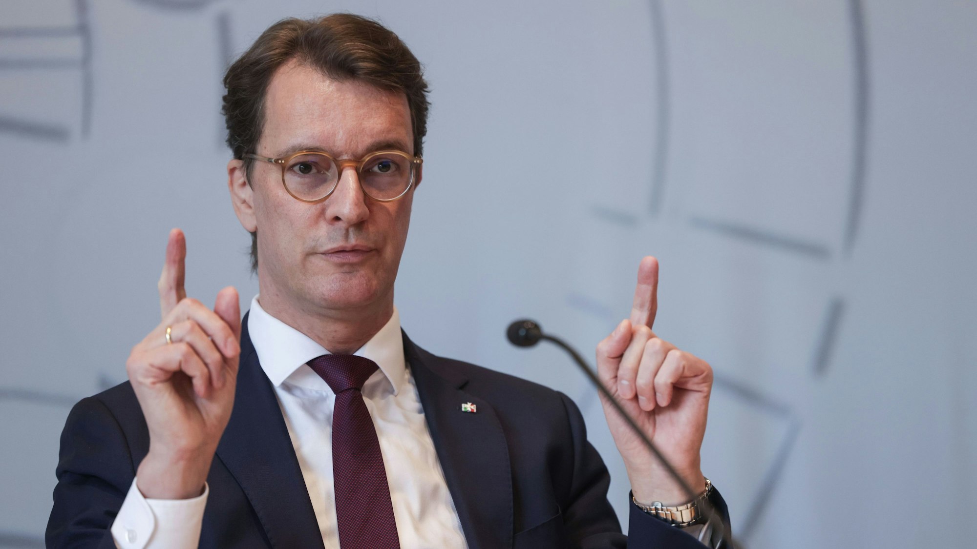Düsseldorf: Hendrik Wüst (CDU), Ministerpräsident von Nordrhein-Westfalen