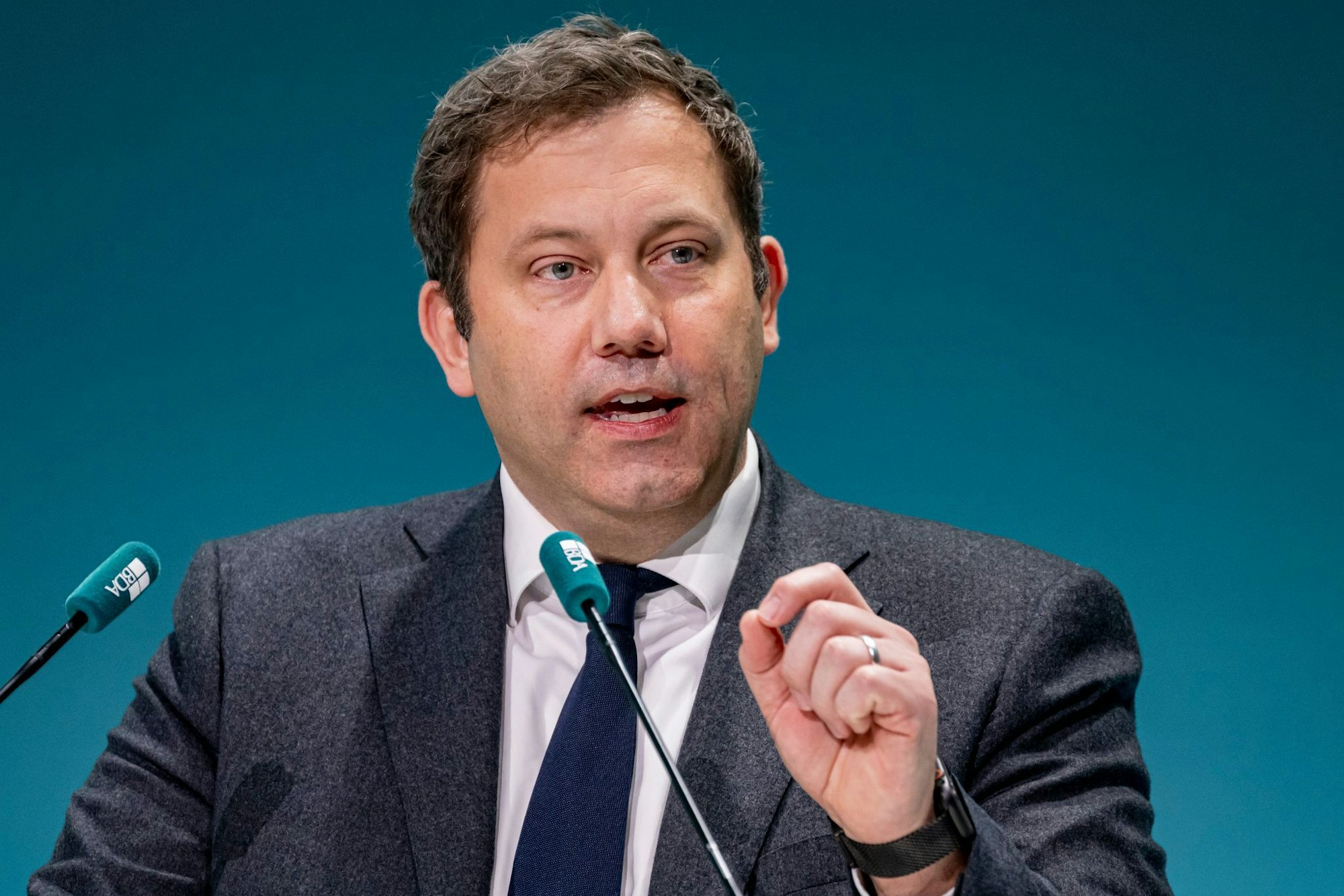 SPD-Chef Lars Klingbeil bleibt bei der Rente hart.