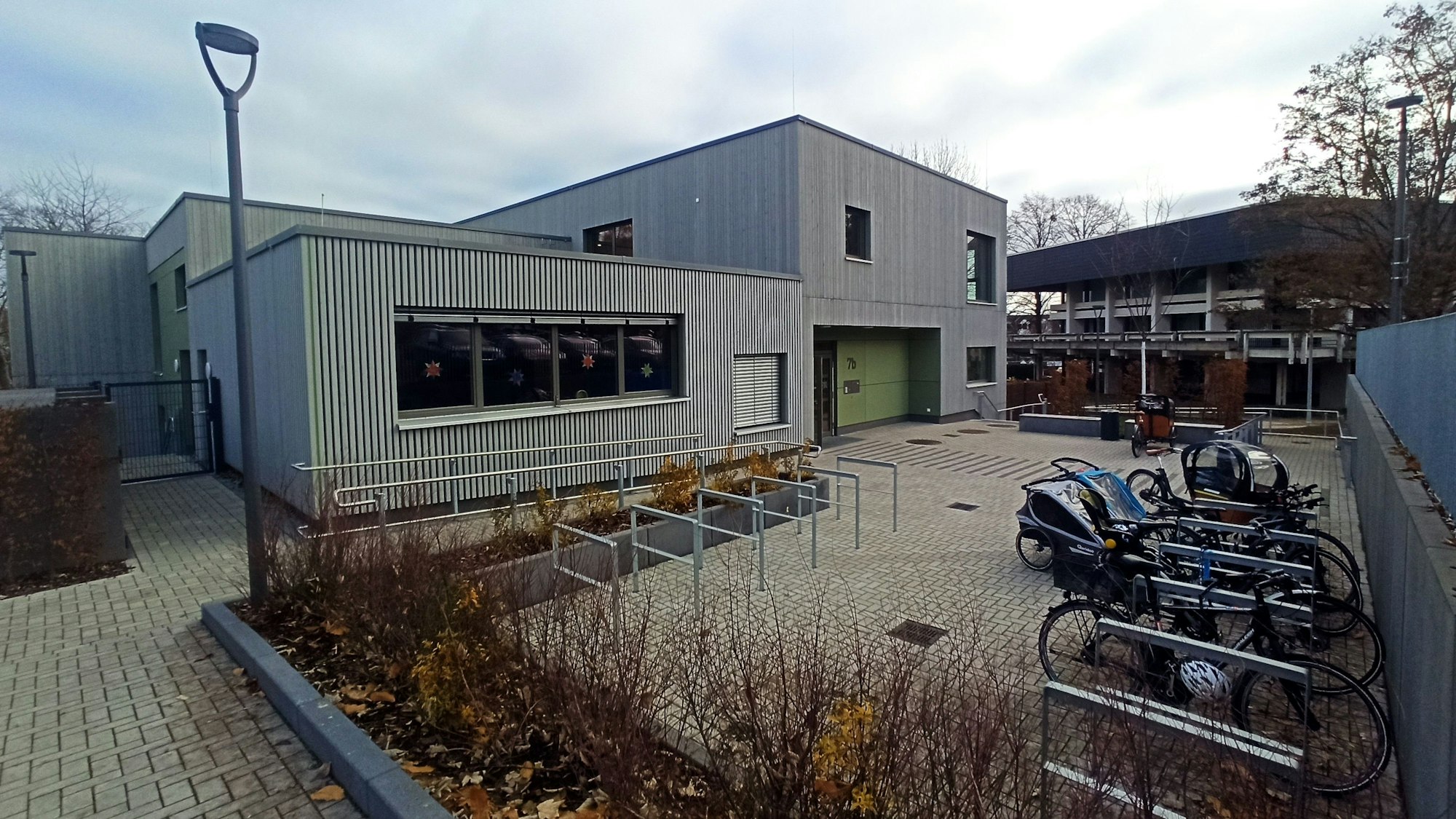 Zuletzt eingerichtet: Die Kita „Holzwürmchen“ neben dem Rathaus in Oedekoven.