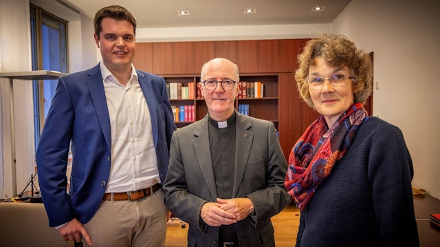 Benedikt Bungarten, Generalvikar Guido Assmann und Regina Oediger-Spinrath