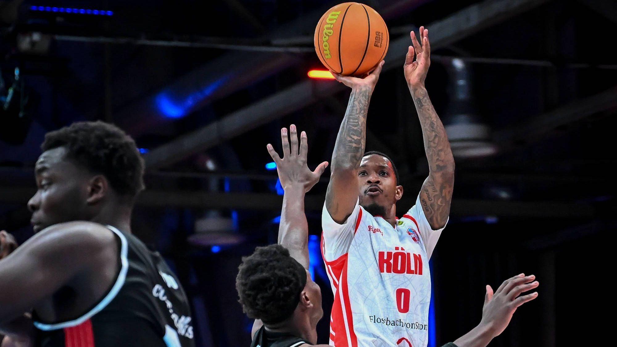 Barmer 2. Basketball Bundesliga ProA: Rheinstars Köln vs. SBB Baskets Wolmirstedt, 10.11.2025 Cedric Cezell Russell Jr. RheinStarsKöln 0, Barmer 2. Basketball Bundesliga ProA: Rheinstars Köln vs. SBB Baskets Wolmirstedt am 10.11.2025 in der Motorworld Köln in Koeln Nordrhein-Westfalen *** Barmer 2 Basketball Bundesliga ProA Rheinstars Köln vs SBB Baskets Wolmirstedt, 10 11 2025 Cedric Cezell Russell Jr RheinStarsKöln 0 , Barmer 2 Basketball Bundesliga ProA Rheinstars Köln vs SBB Baskets Wolmirstedt on 10 11 2025 at Motorworld Köln in Cologne North Rhine-Westphalia Copyright: xBEAUTIFULxSPORTS/Mueller-Laschetx