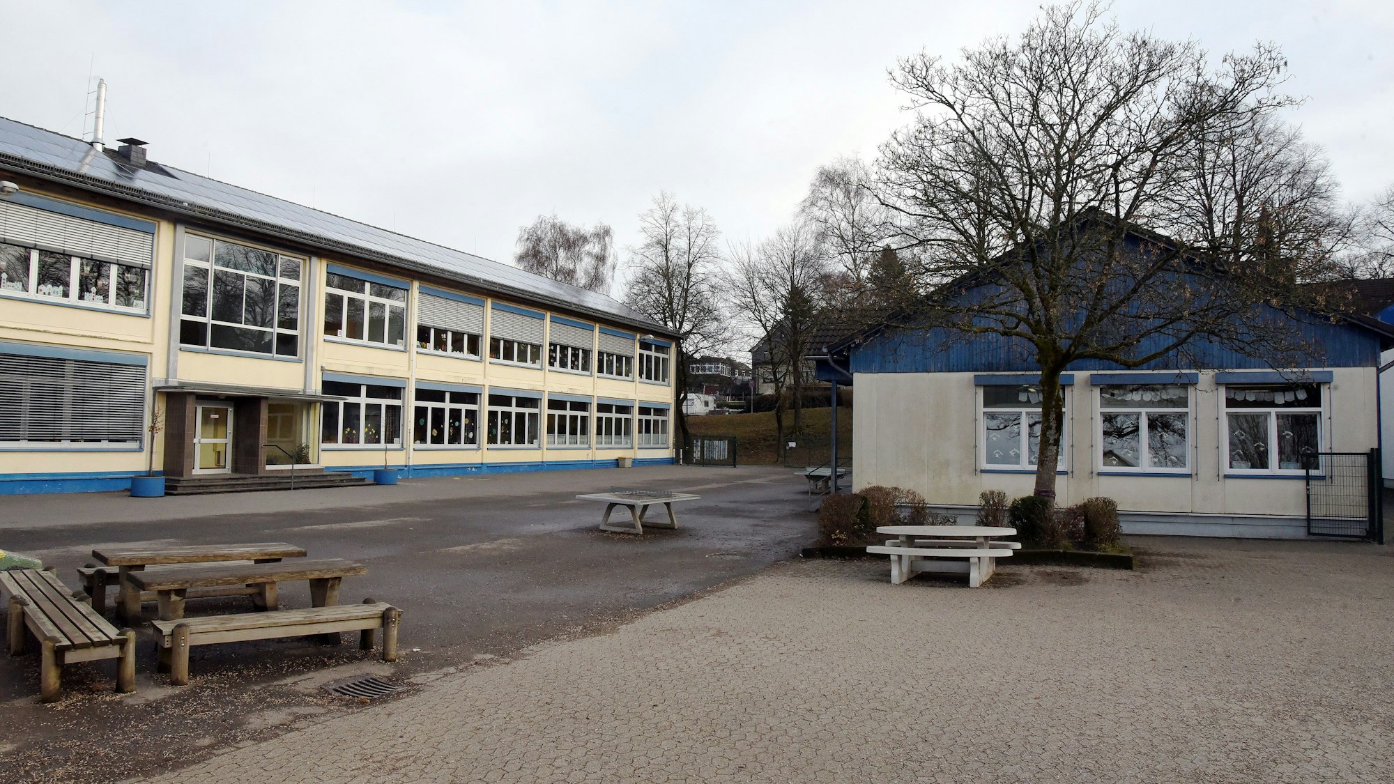 Das Foto zeigt die Grundschule Mühlenberg.