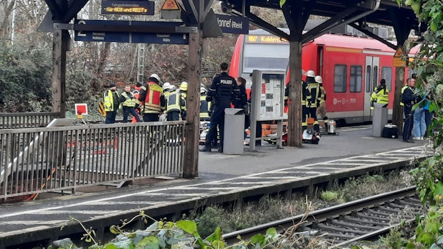 Unfall Bahnhof Bad Honnef