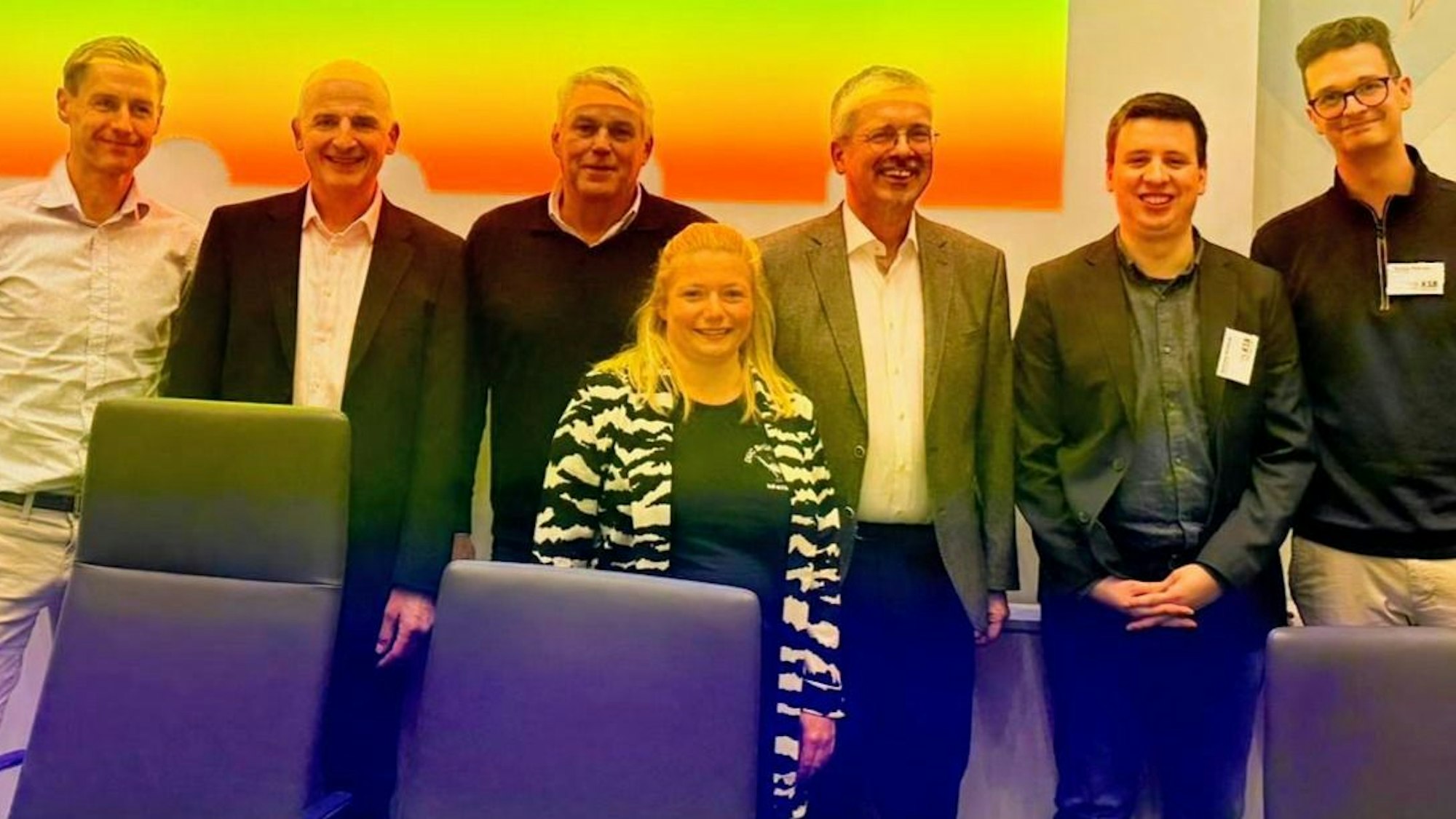 Das Bild zeigt den neuen Vorstand des Kreissportbundes Rhein-Erft