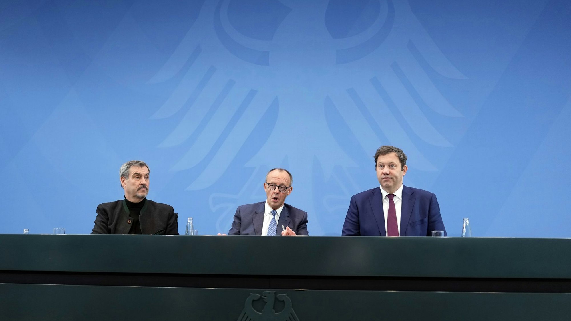 Die Spitzen der Koalition vereinbaren eine gemeinsame Position.