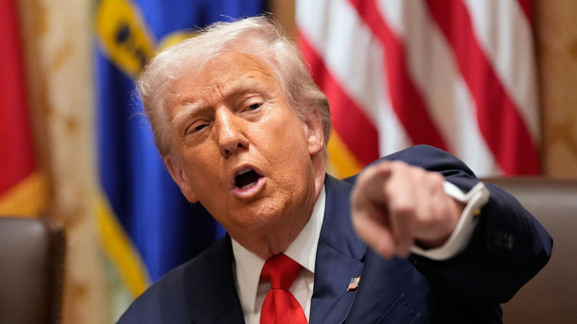 Trump will den Luftraum über Venezuela schließen.