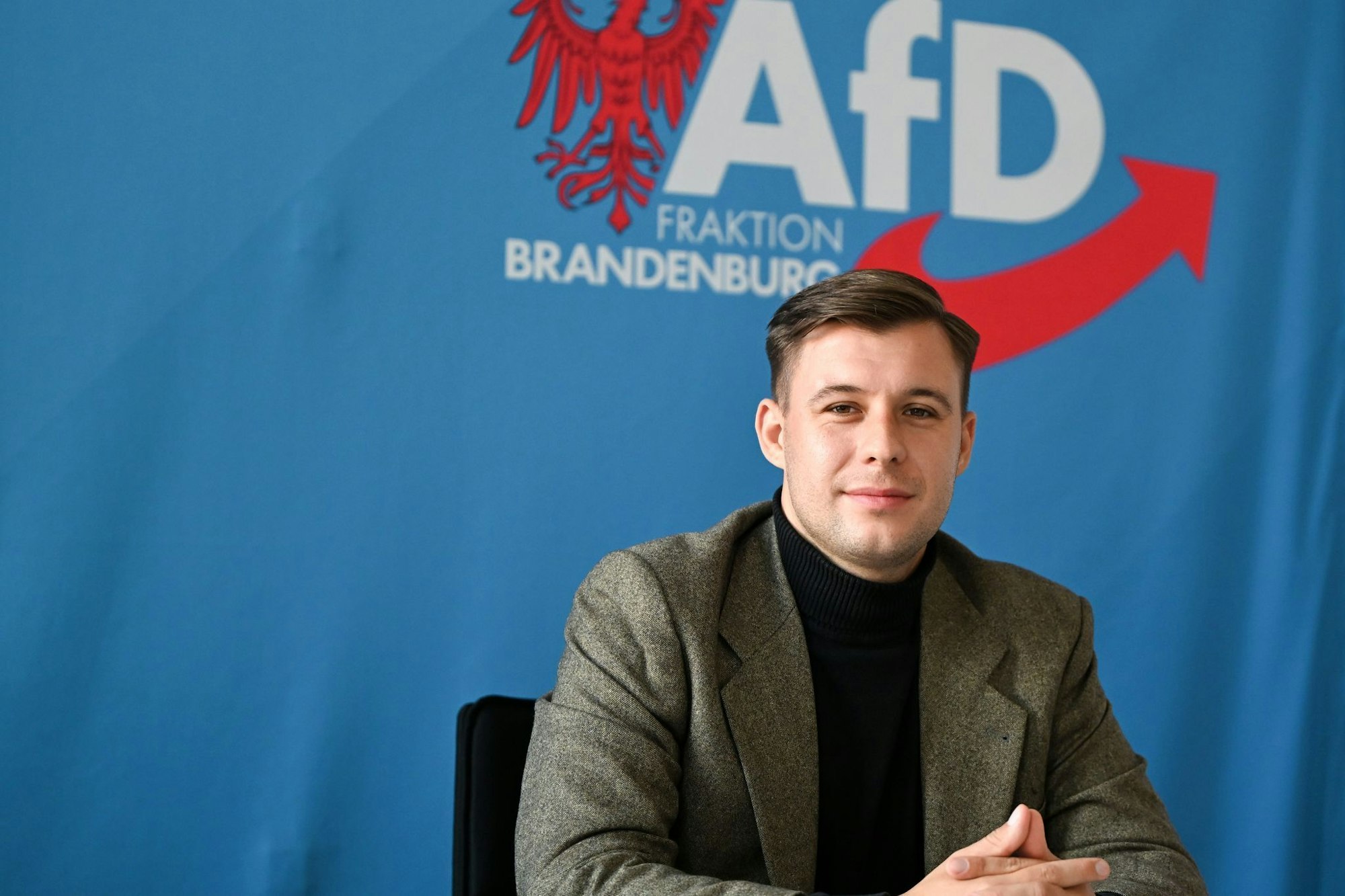 Der Brandenburger AfD-Landtagsabgeordnete Jean-Pascal Hohm ist einziger Kandidat für den Vorsitz der neuen AfD-Jugendorganisation, die voraussichtlich «Generation Deutschland» heißen wird. (Archivbild)