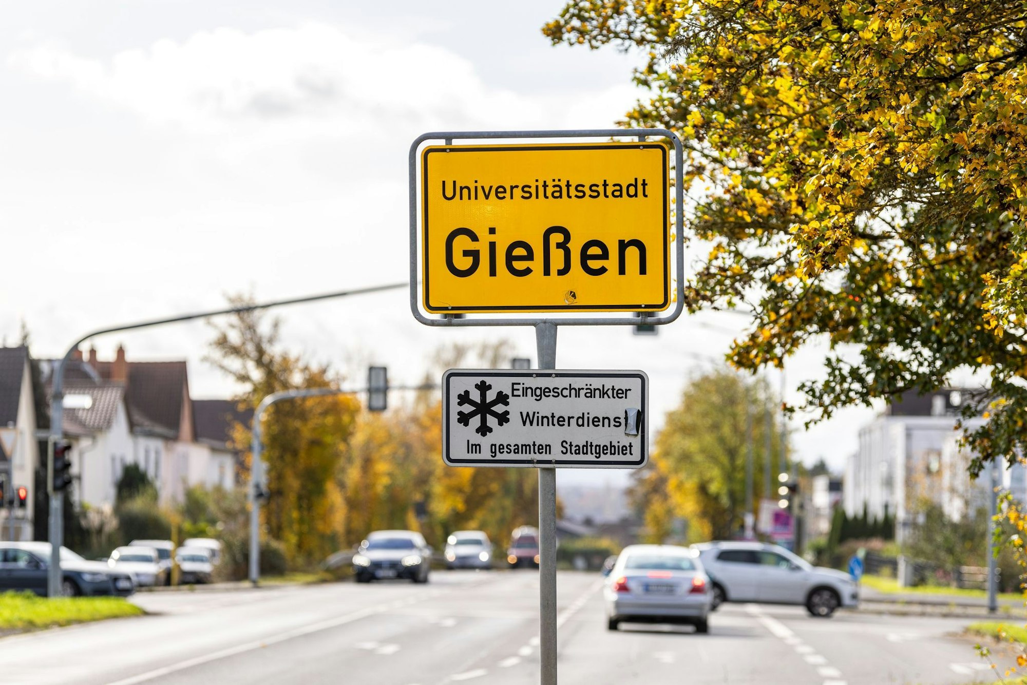 Die mittelhessische Universitätsstadt hat rund 92.000 Einwohner. 50.000 Demonstranten werden erwartet. (Archivbild)