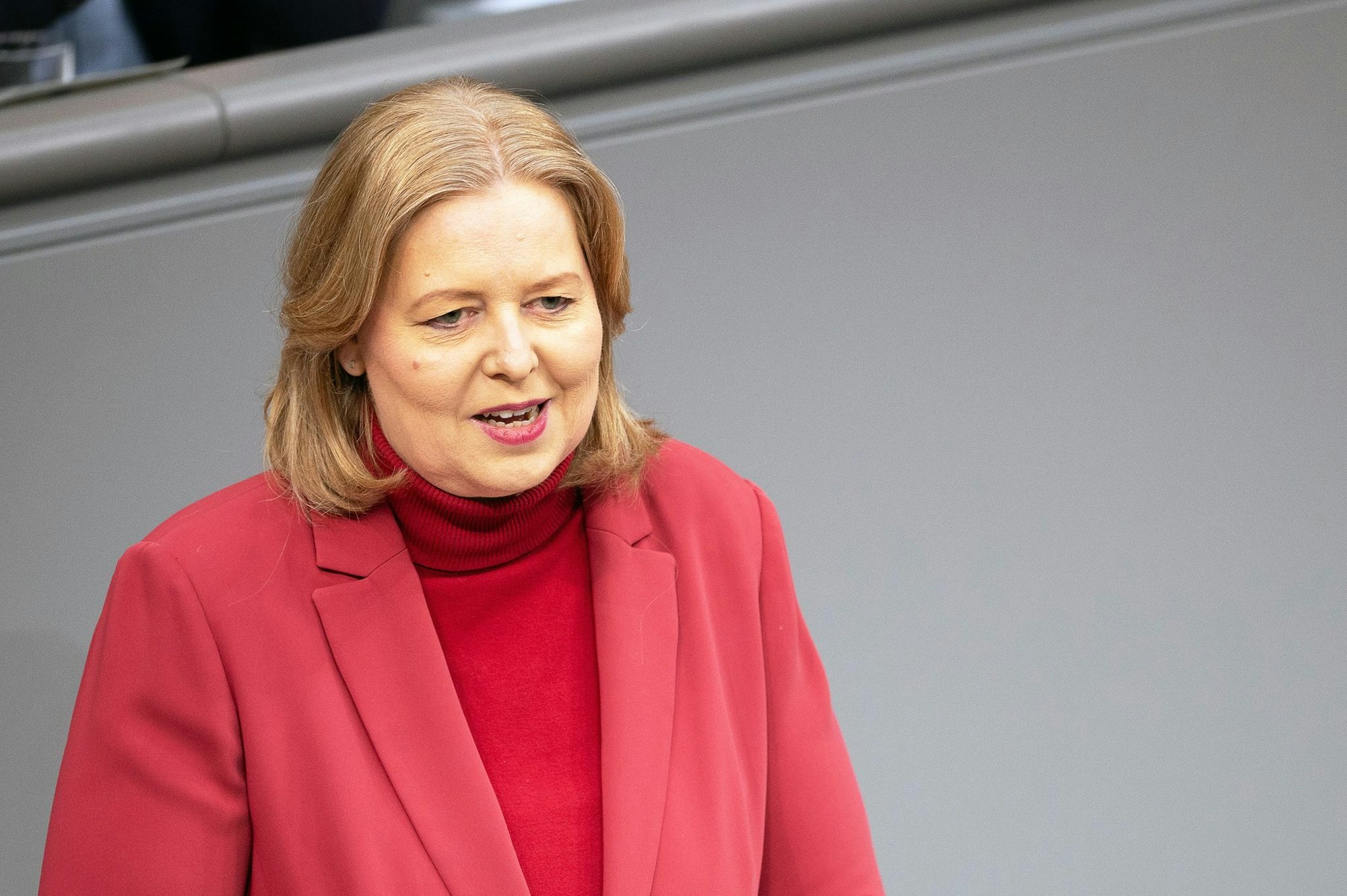 Arbeitsministerin Bärbel Bas rechnet mit einer Mehrheit für das Rentenpaket bei der Abstimmung im Bundestag.