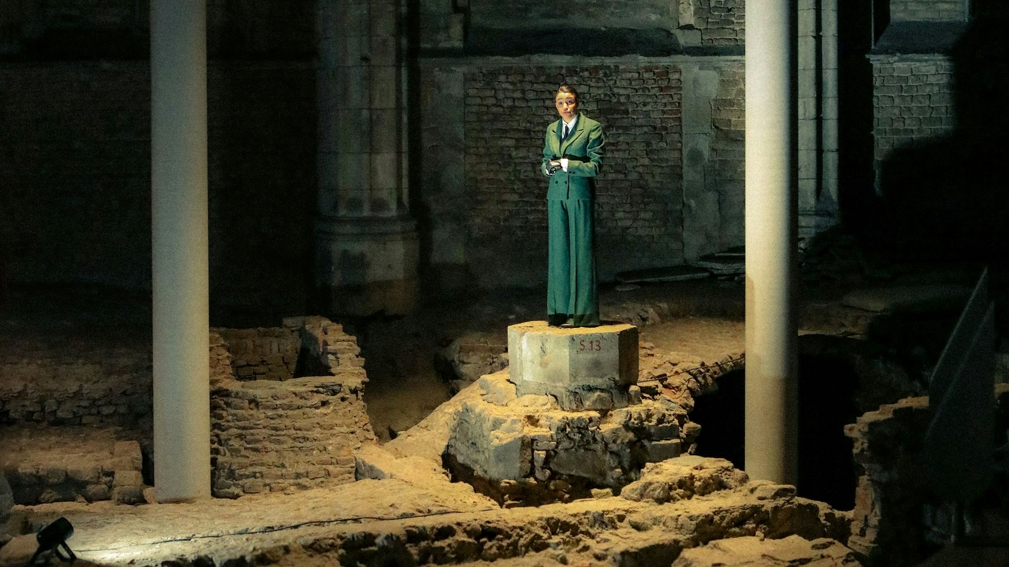 Szene aus „Requiem für eine marode Brücke“ in Köln