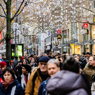 Großer Andrang herrschte auf der Schildergasse.