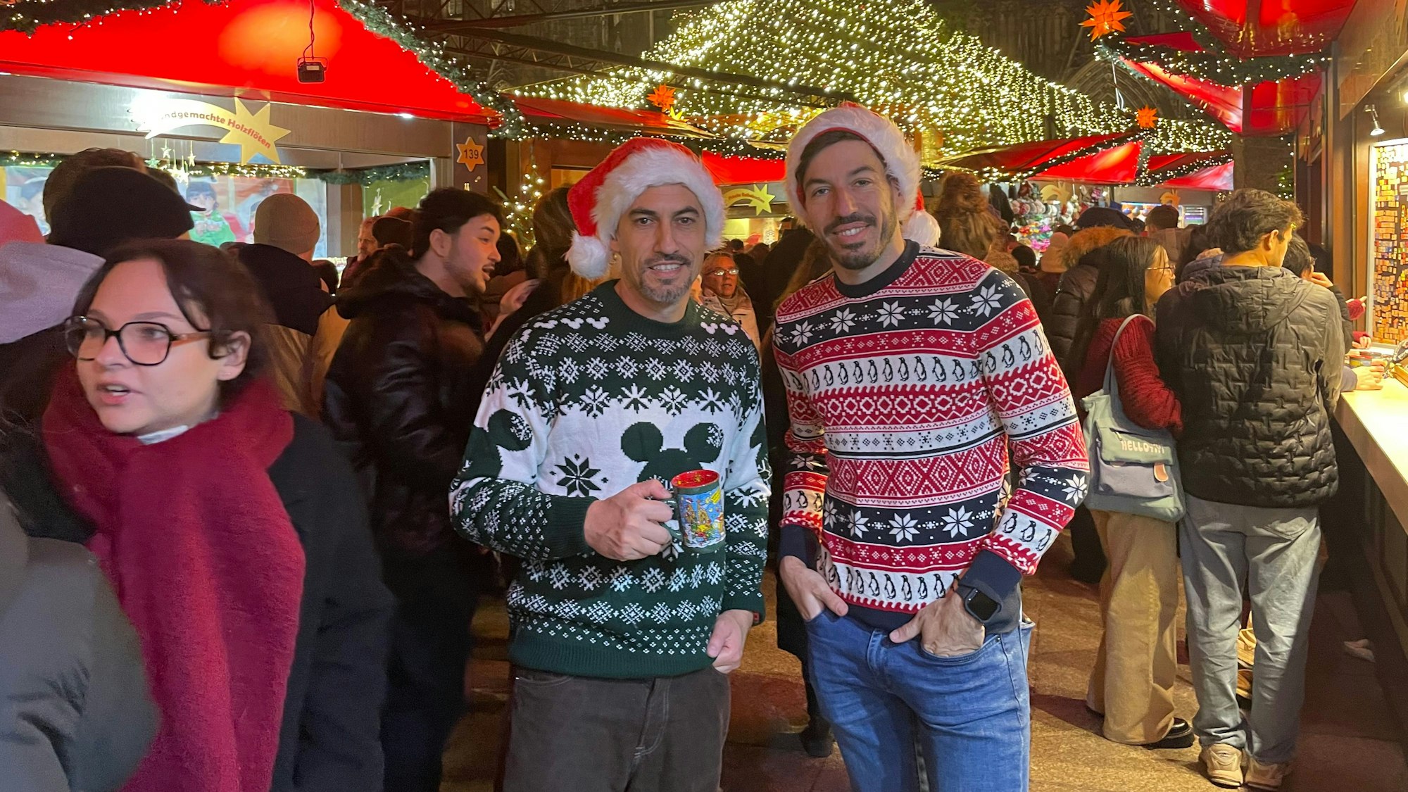 Besucher aus Sevilla.