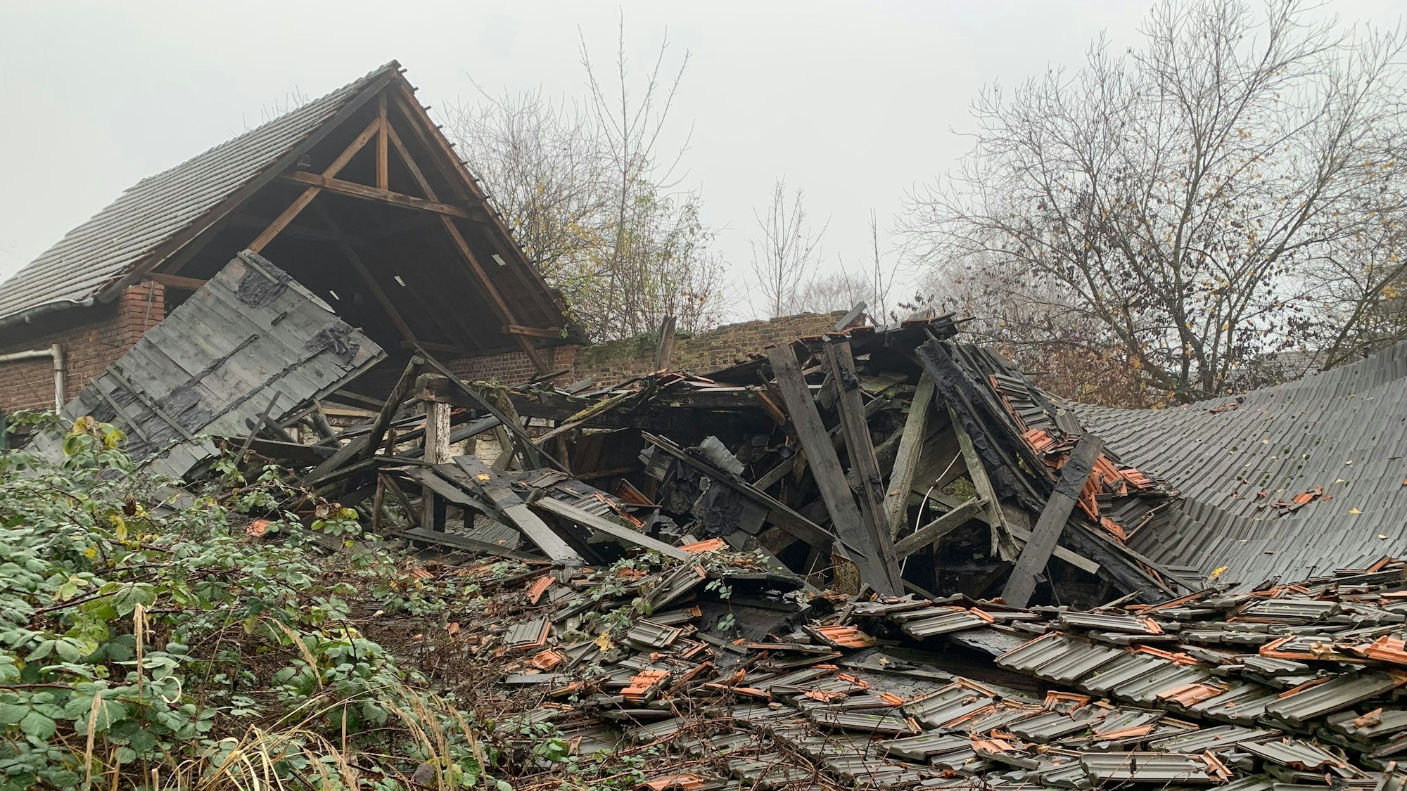 Der Steiferhof ist im Laufe der Jahre zerfallen.