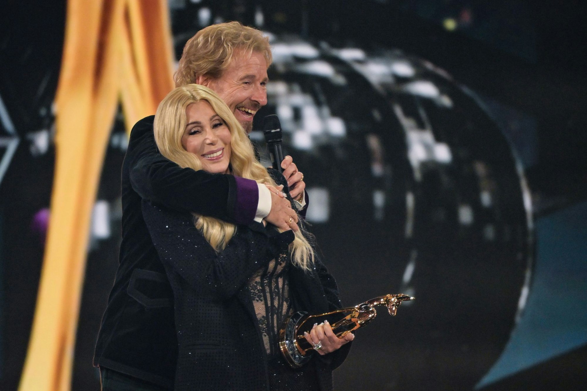 Zuletzt hatte Gottschalk bei Auftritten - etwa bei der Bambi-Verleihung mit Cher - für Irritationen gesorgt. (Archivbild)