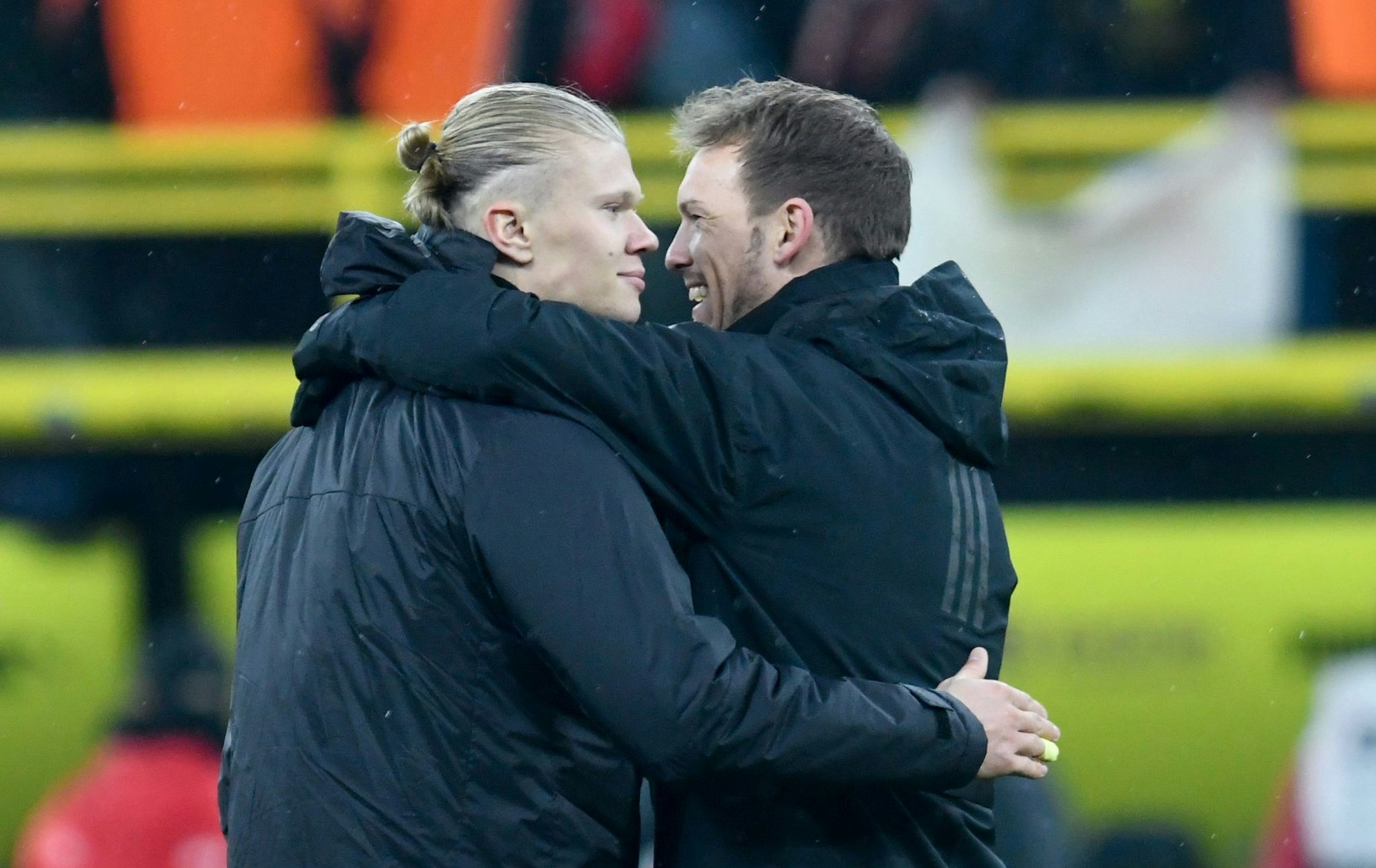 Ein Duell mit Norwegen um Superstar Erling Haaland (l.) ist für die DFB-Elf möglich. (Archivbild)