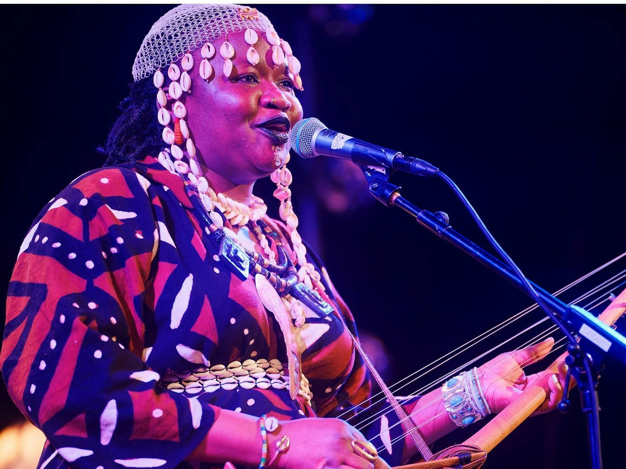 Rama N'goni beim Klaeng Festival 2025 in Köln.