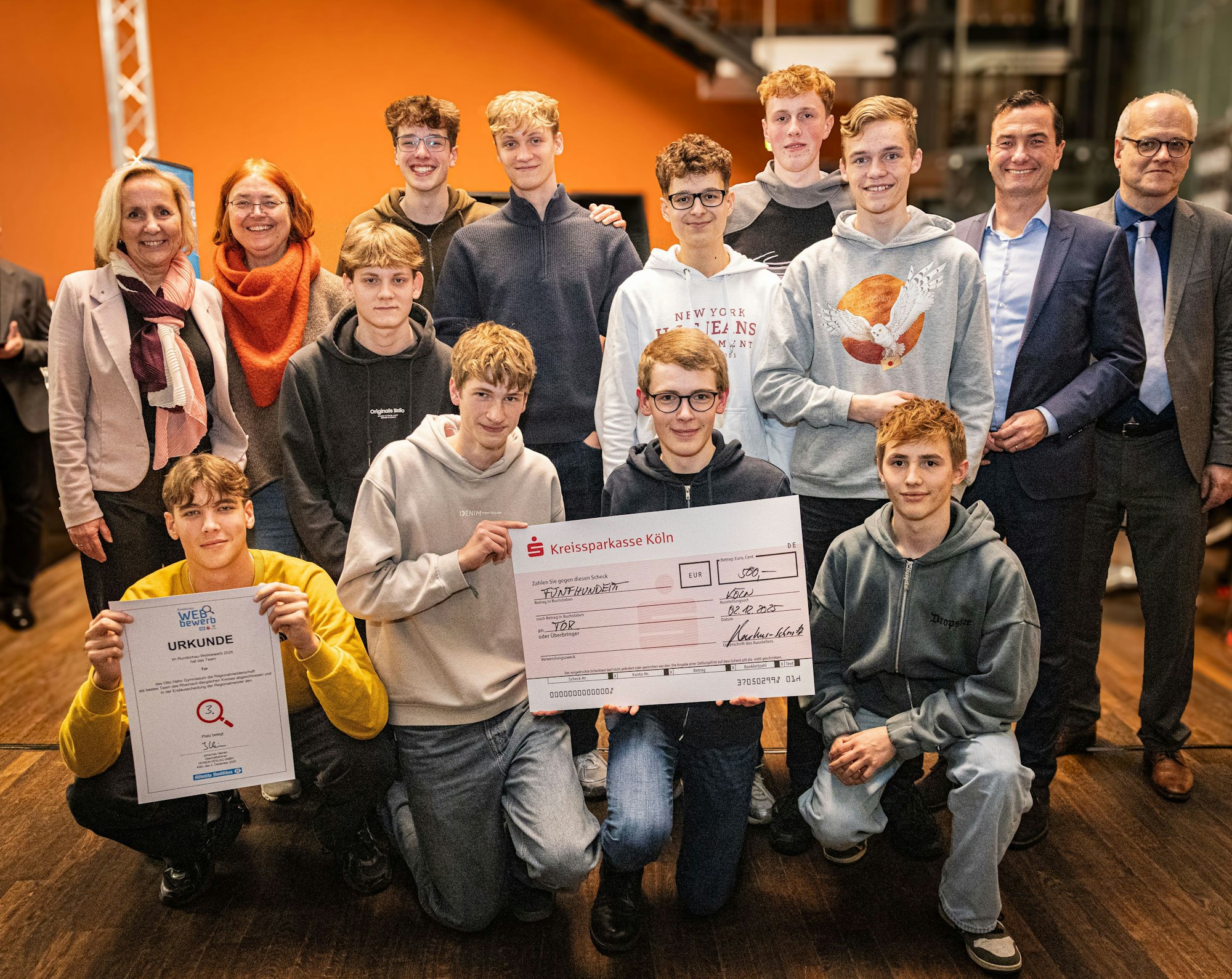 Team „Tor“ aus Bergisch Gladbach errang Platz drei.