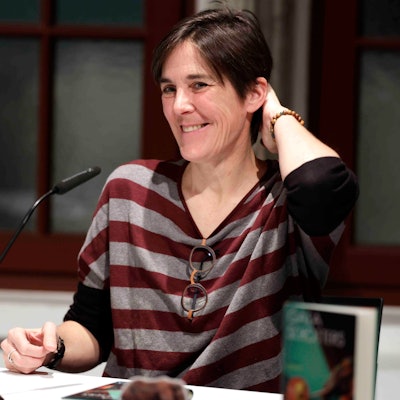 Die Autorin Gaea Schoeters.