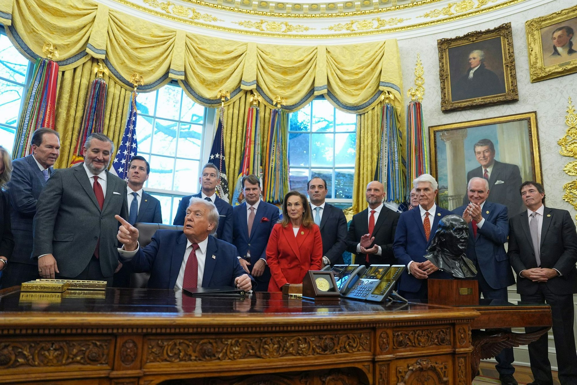 US-Präsident Donald Trump hält nichts von den Kraftstoffverbrauchsvorgaben seines Vorgängers Joe Biden.