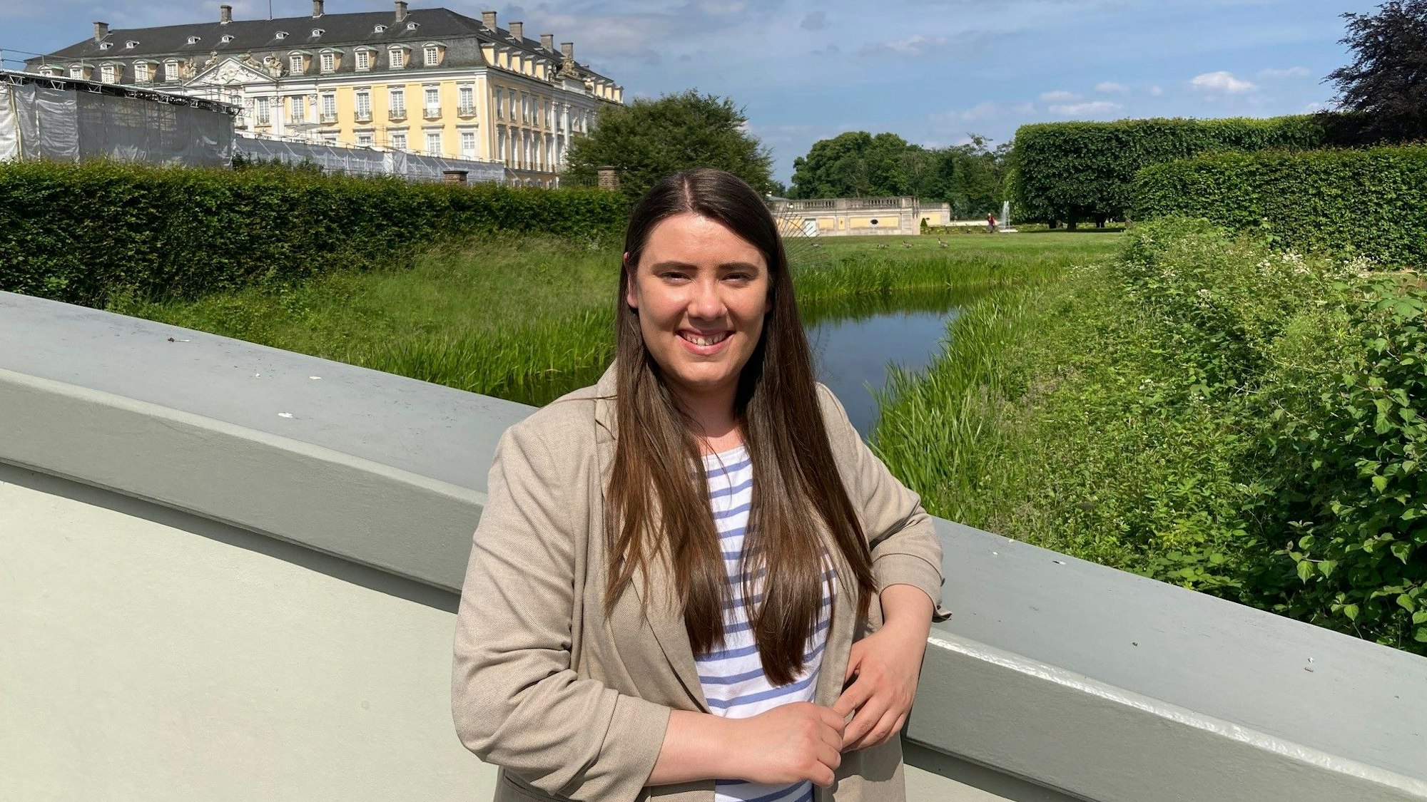 Jennifer Szeyffert ist Vorsitzende der JU im Rhein-Erft-Kreis.