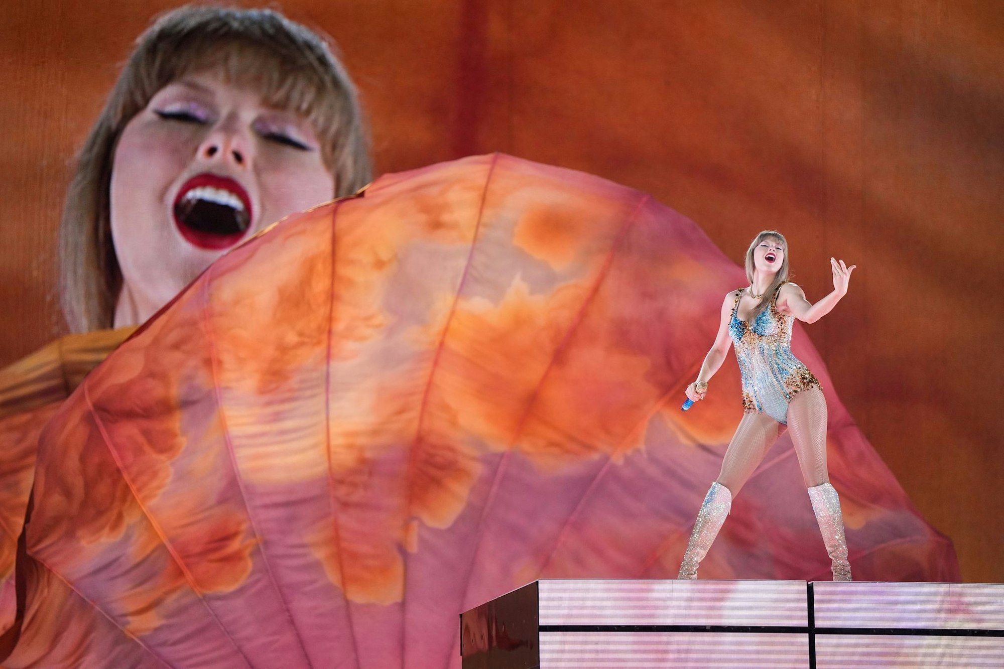 Taylor Swift belegt in NRW Platz drei unter den meistgestreamten Künstlerinnen und Künstlern. (Archivbild)