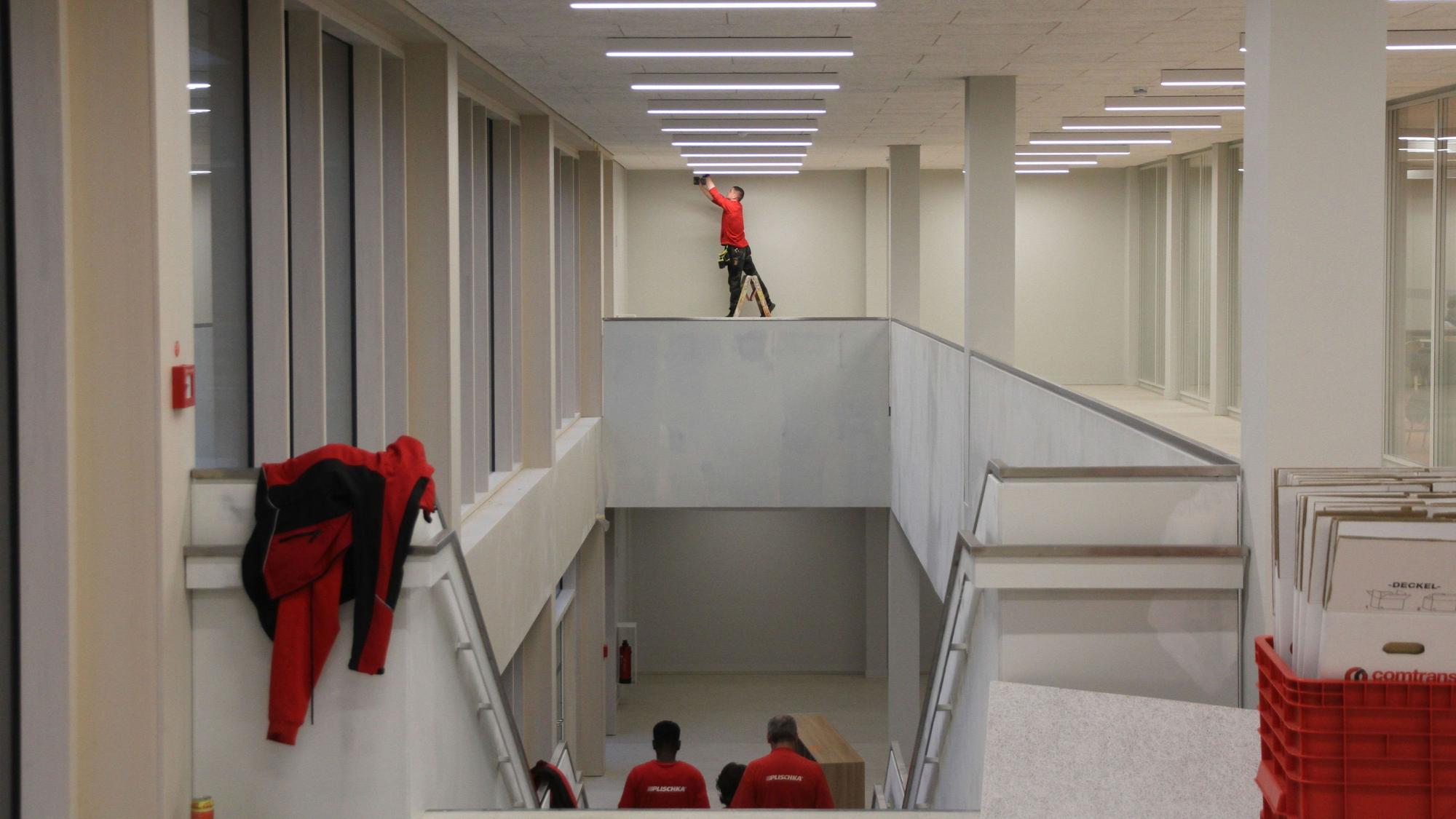Einzug von Gesamtschule und Realschule in den Bildungscampus Neuenhof