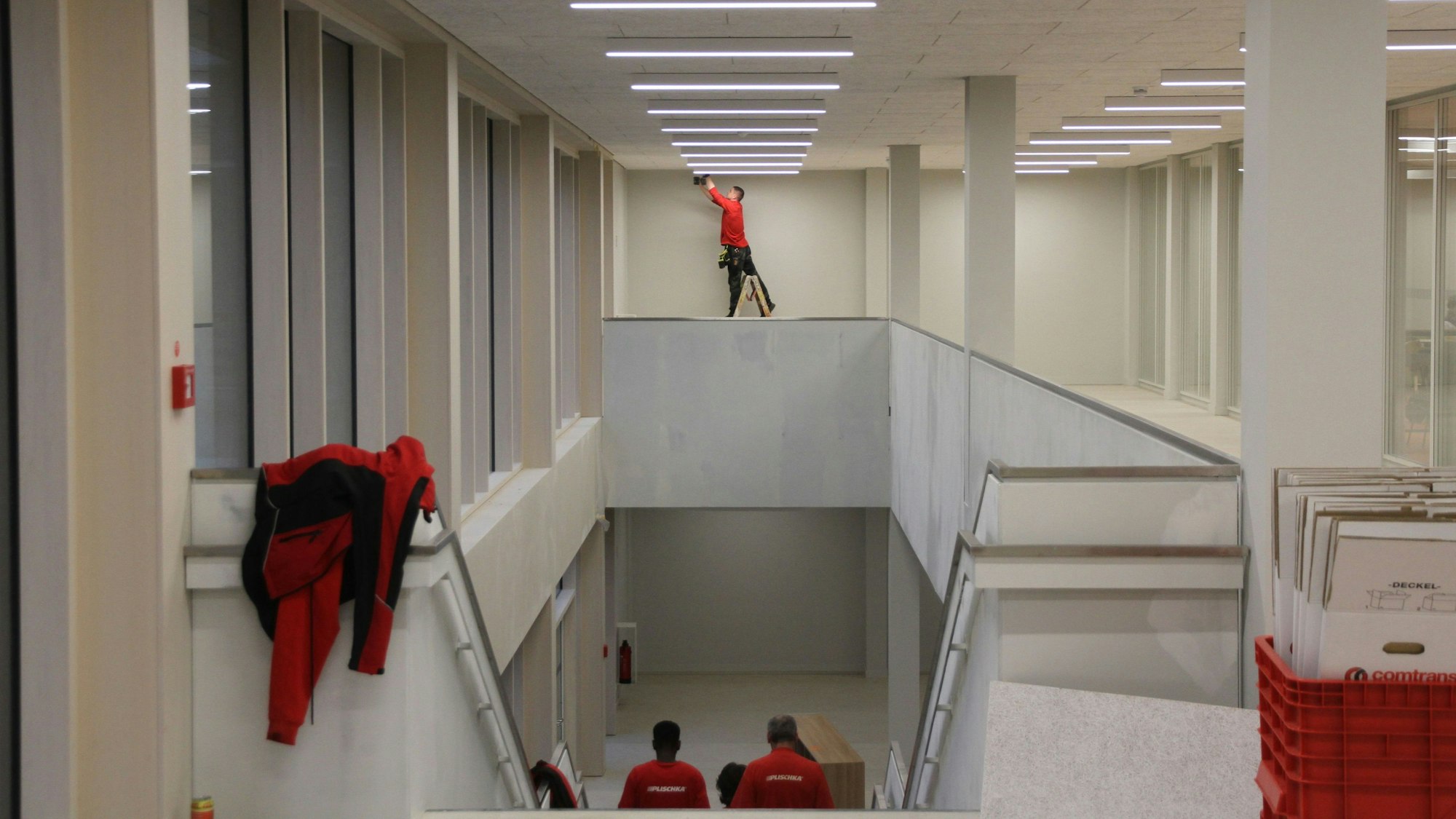 Einzug von Gesamtschule und Realschule in den Bildungscampus Neuenhof
