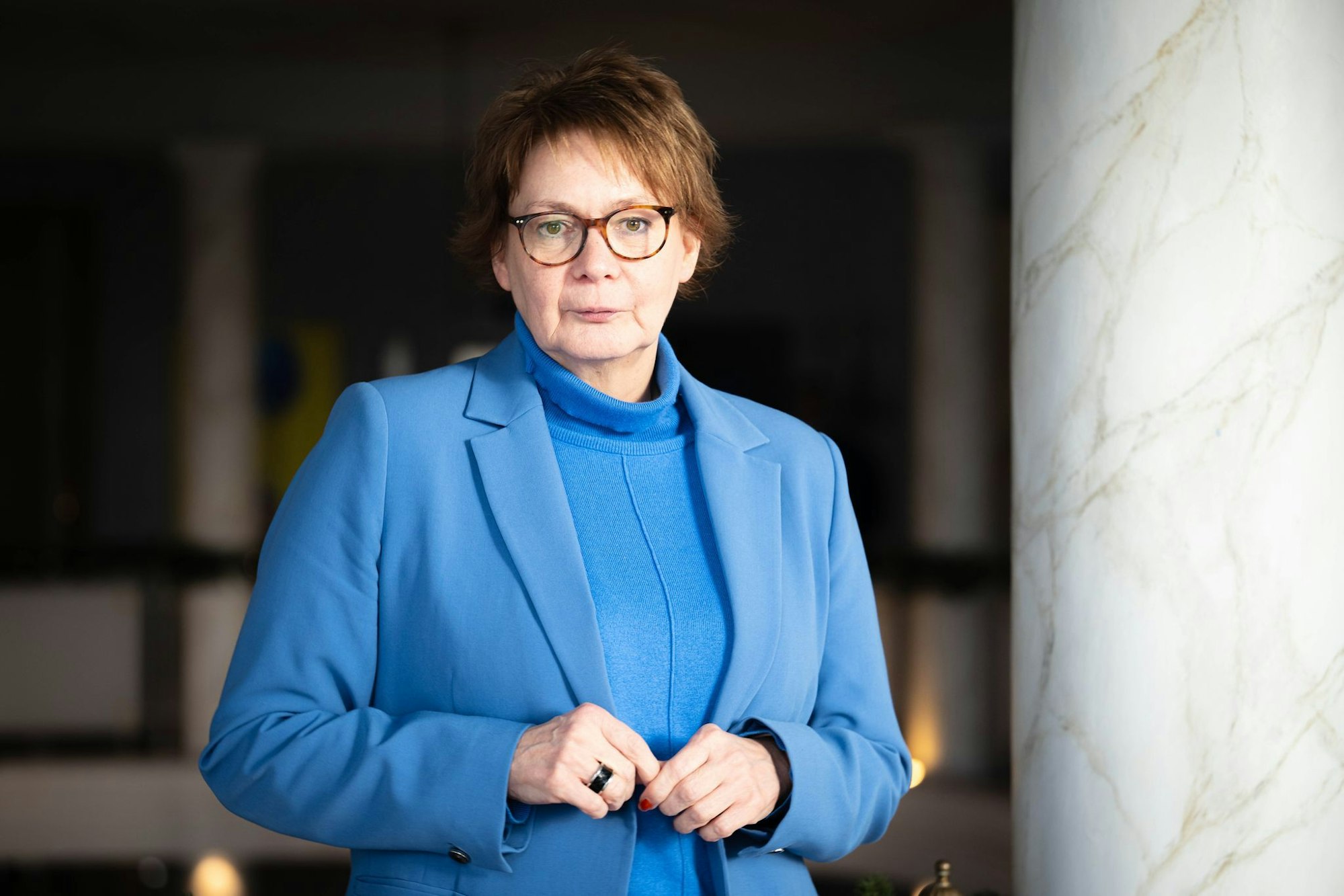 Daniela Behrens (SPD) fände die Einführung personalisierter Tickets für Fußballspiele gut.