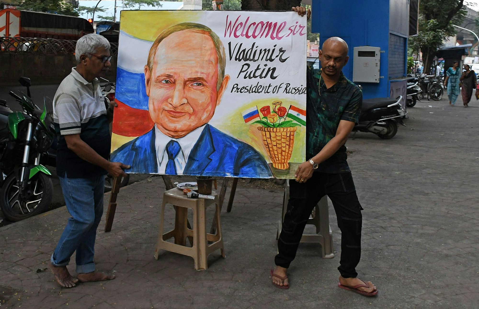 Putin besucht derzeit das langjährige Partnerland Indien.