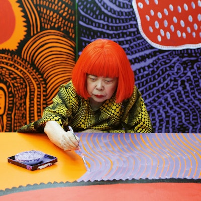 Die Künstlerin Yayoi Kusama ist im Frühjahr im Museum Ludwig zu sehen