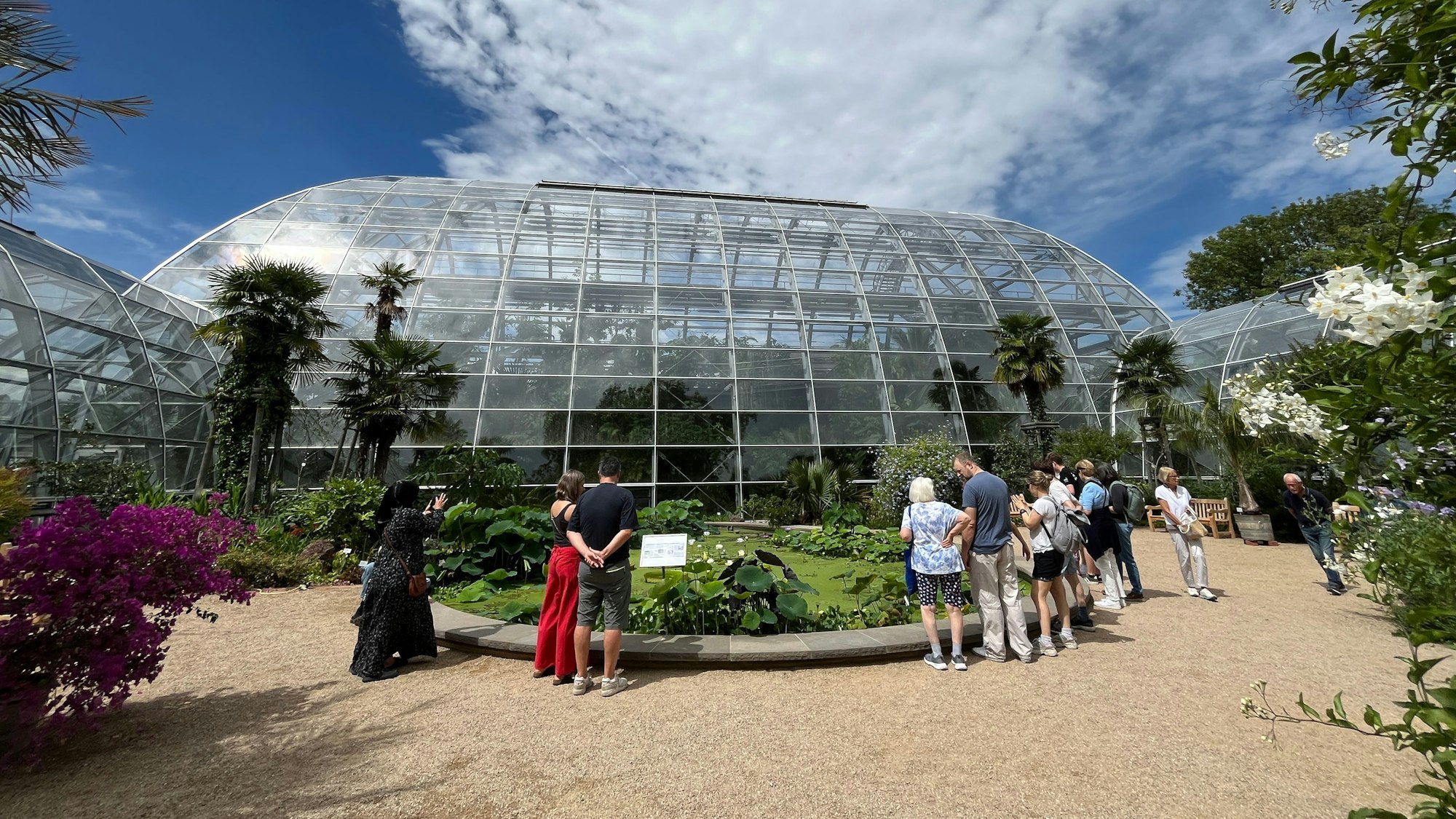 Die neuen Schaugewächshäuser im Botanischen Garten