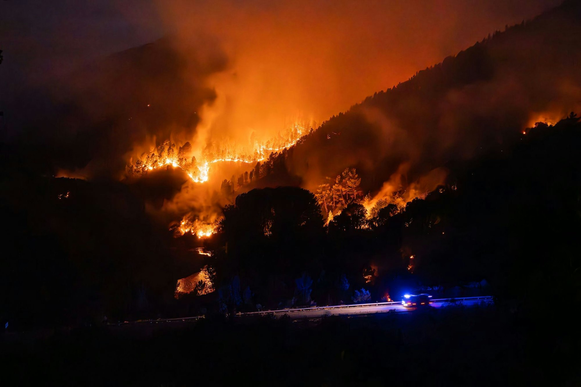 Ende August wüteten Waldbrände in Spanien. (Archivbild)