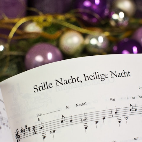 Noten zum Weihnachtslied «Stille Nacht, heilige Nacht»