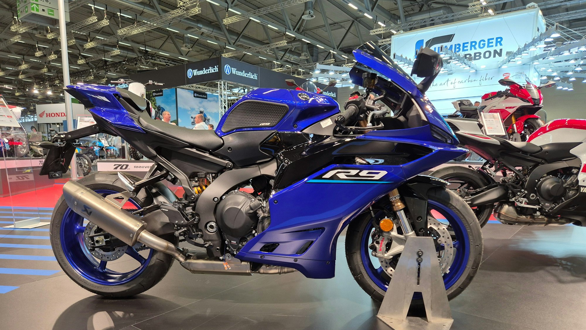 Die großen japanischen Hersteller sind vor Ort, auch BMW. Andere bekannte Marken fehlen diesmal.