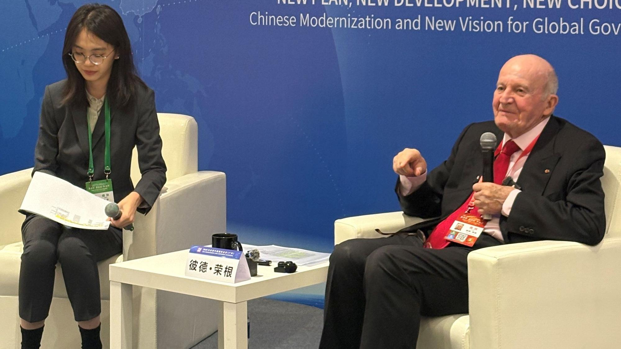 Peter Jungen auf der Understanding China Conference