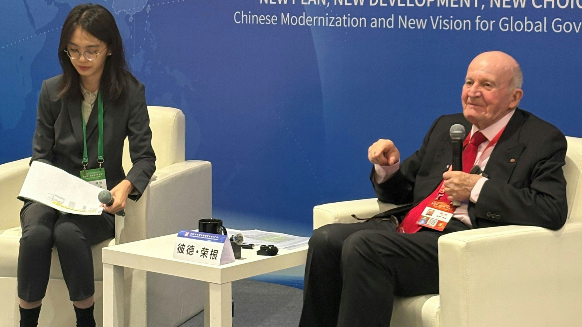 Peter Jungen auf der Understanding China Conference