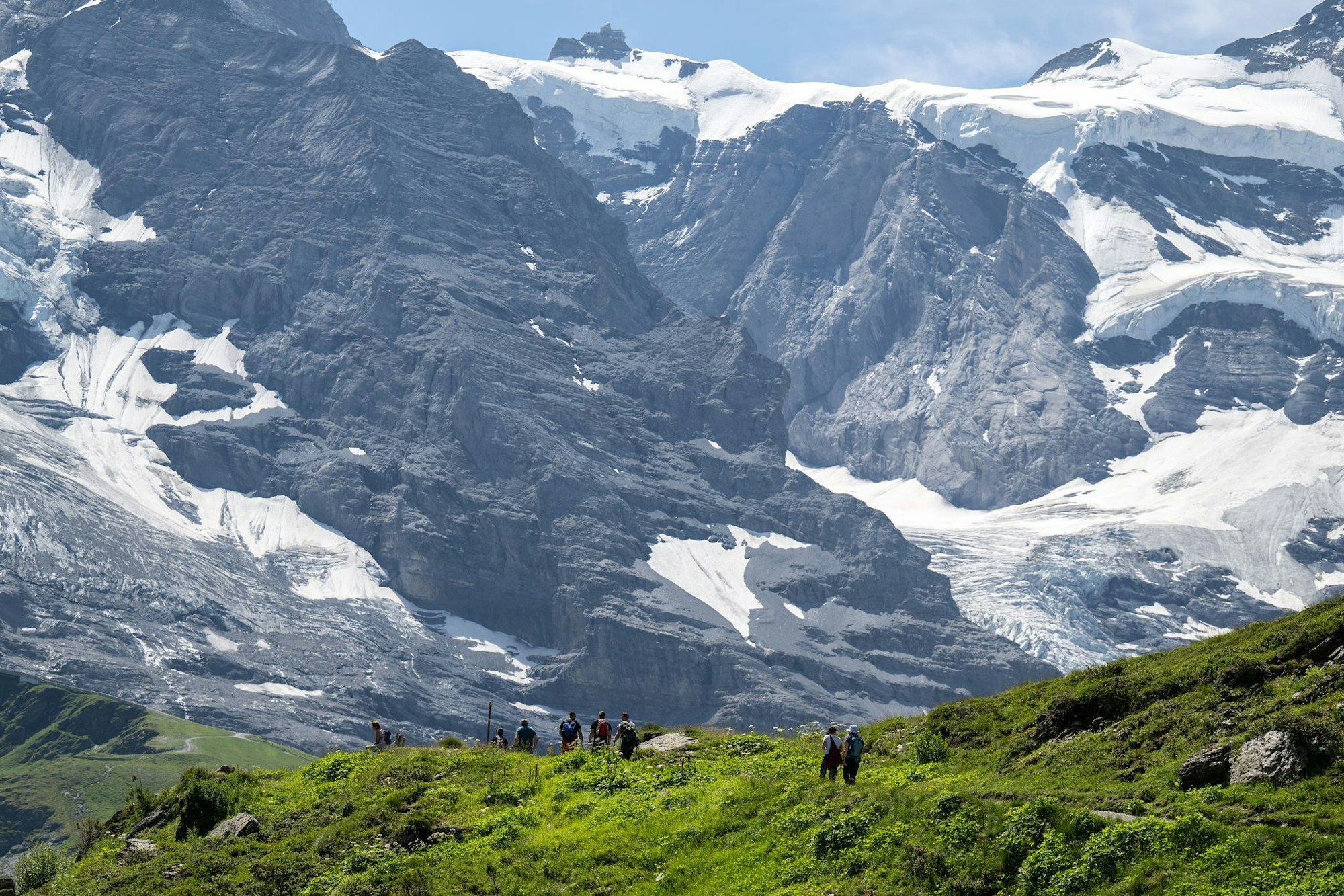 Der Bergsommer 2025 war geprägt von großer Hitze und hoch gelegenen Null-Grad-Grenzen. (Symbolbild)