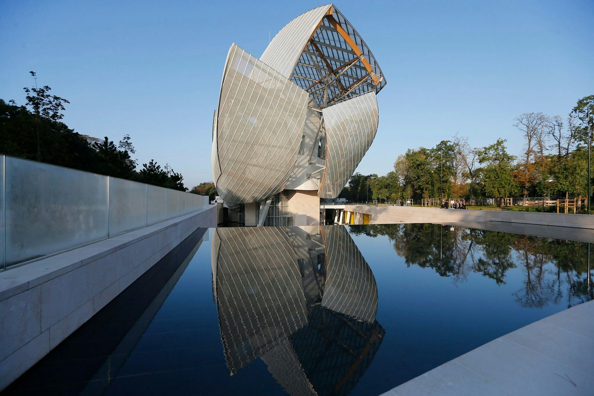 Die Louis Vuitton Foundation for Creation in Paris. (Archivfoto)