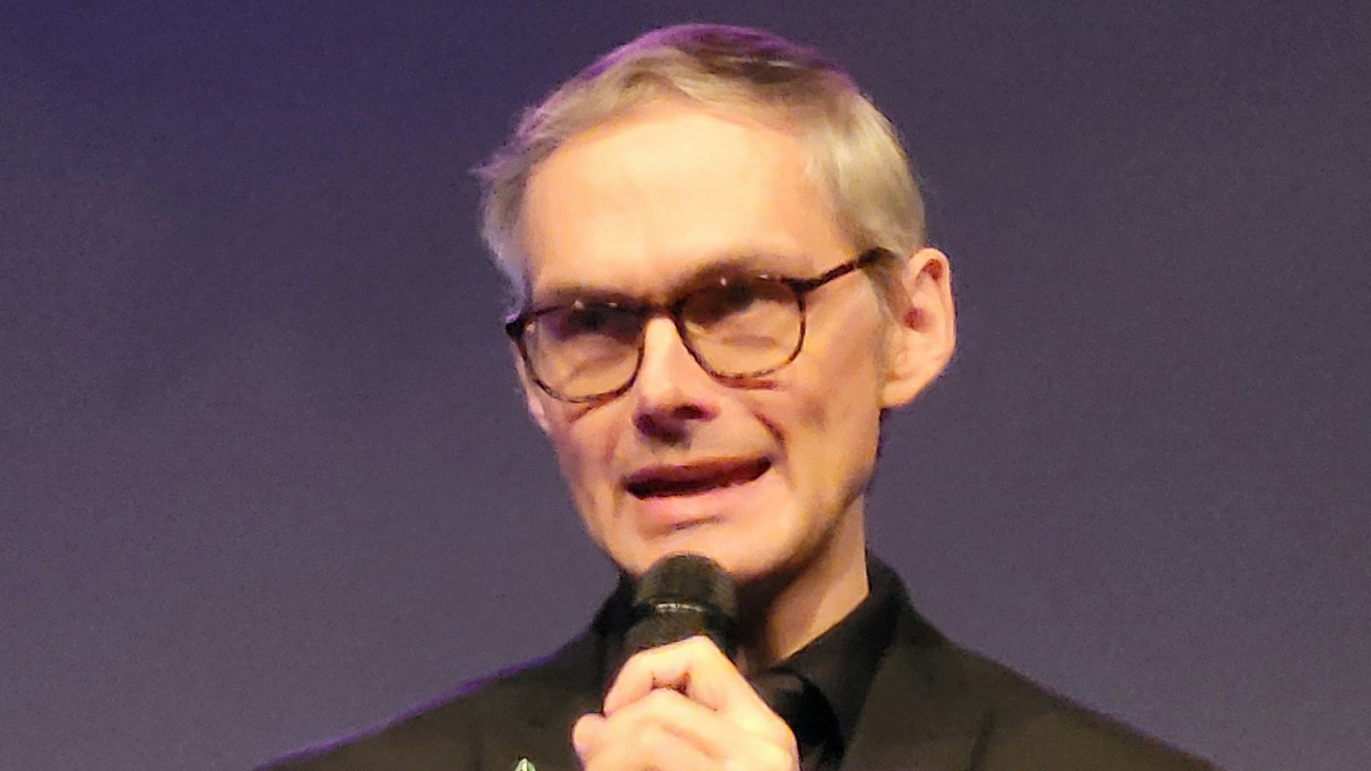 Stargast am Comeback-Abend in Morsbachs Kulturstätte war der britische Regisseur Andrew Alton-Read.