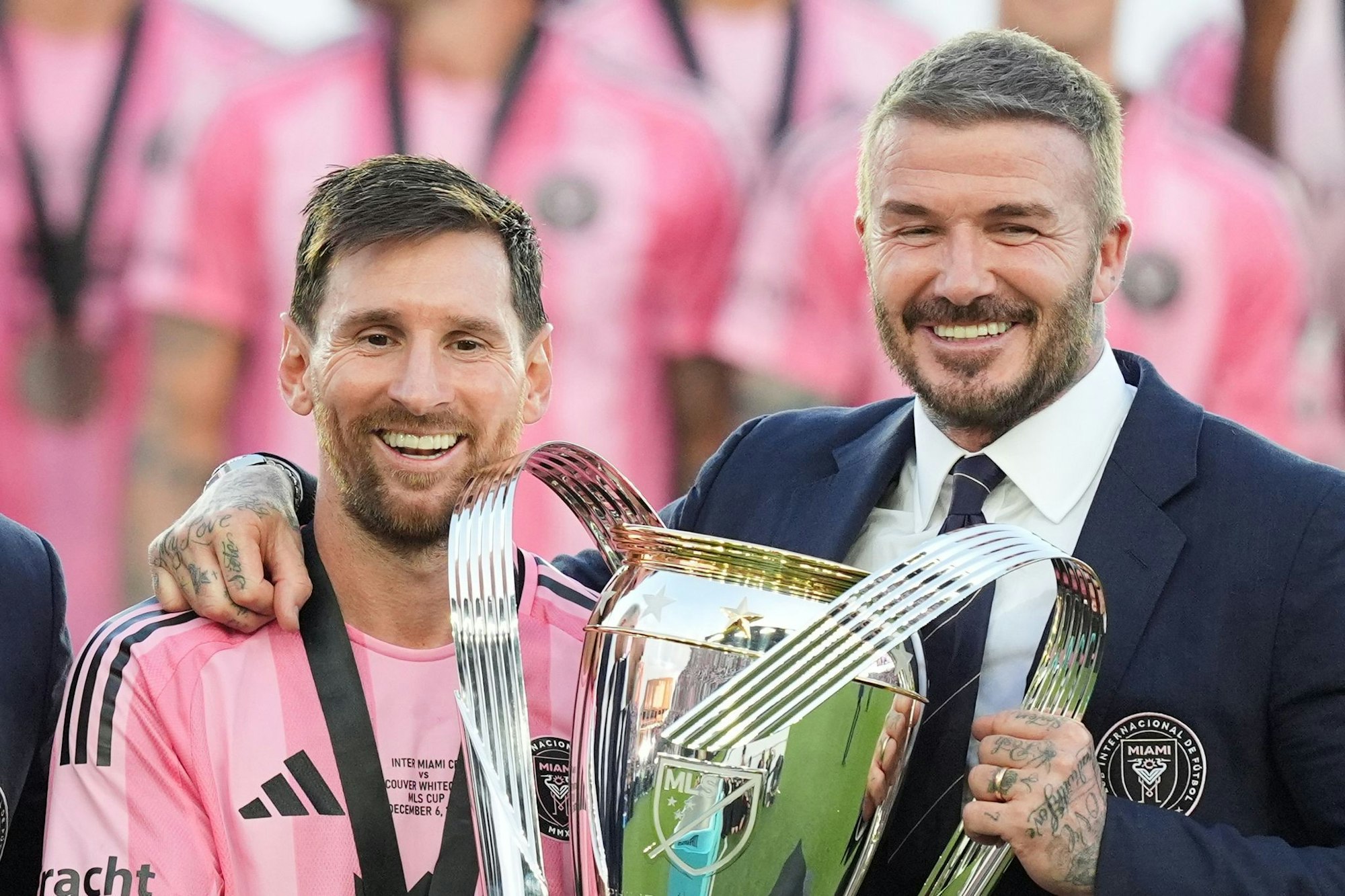 Beckhams Entscheidung für die Verpflichtung von Messi wurde im dritten Jahr mit dem Titel belohnt.