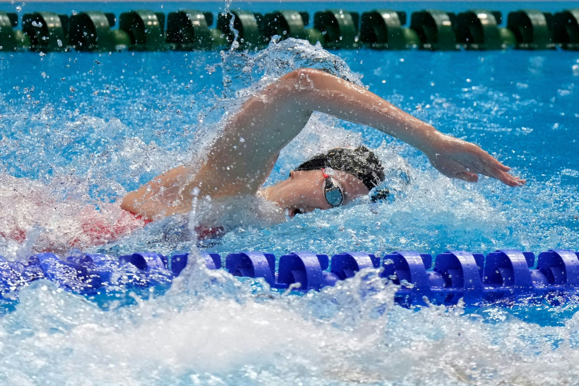 Maya Werner holte Silber über 1.500 Meter Freistil bei der Kurzbahn-EM.