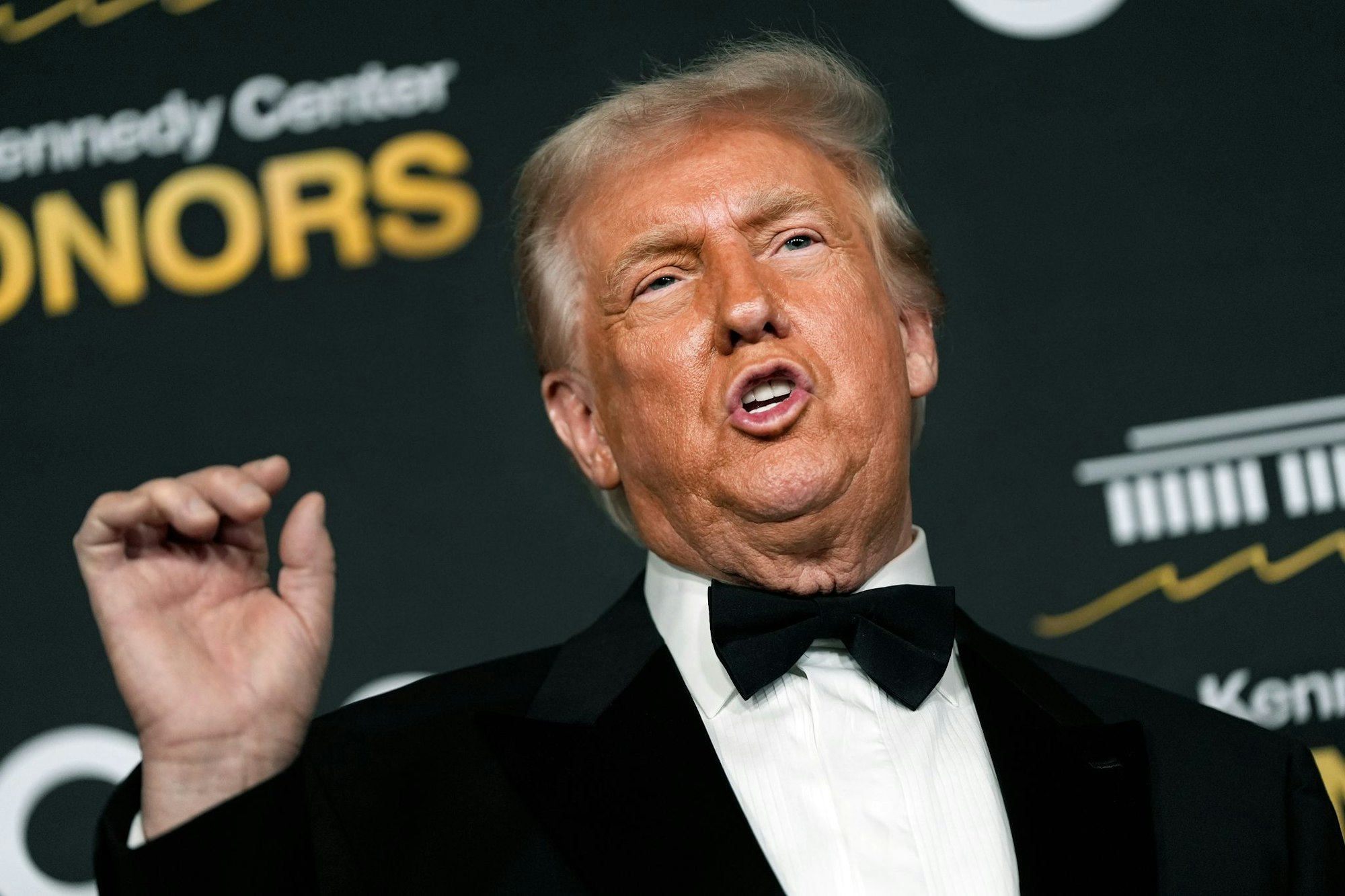 US-Präsident Donald Trump nimmt an einer Gala im Kennedy Center teil.