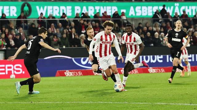 Luca Waldschmidt (1. FC Köln) mit einer Chance kurz vor Schluß, Bild: Herbert Bucco