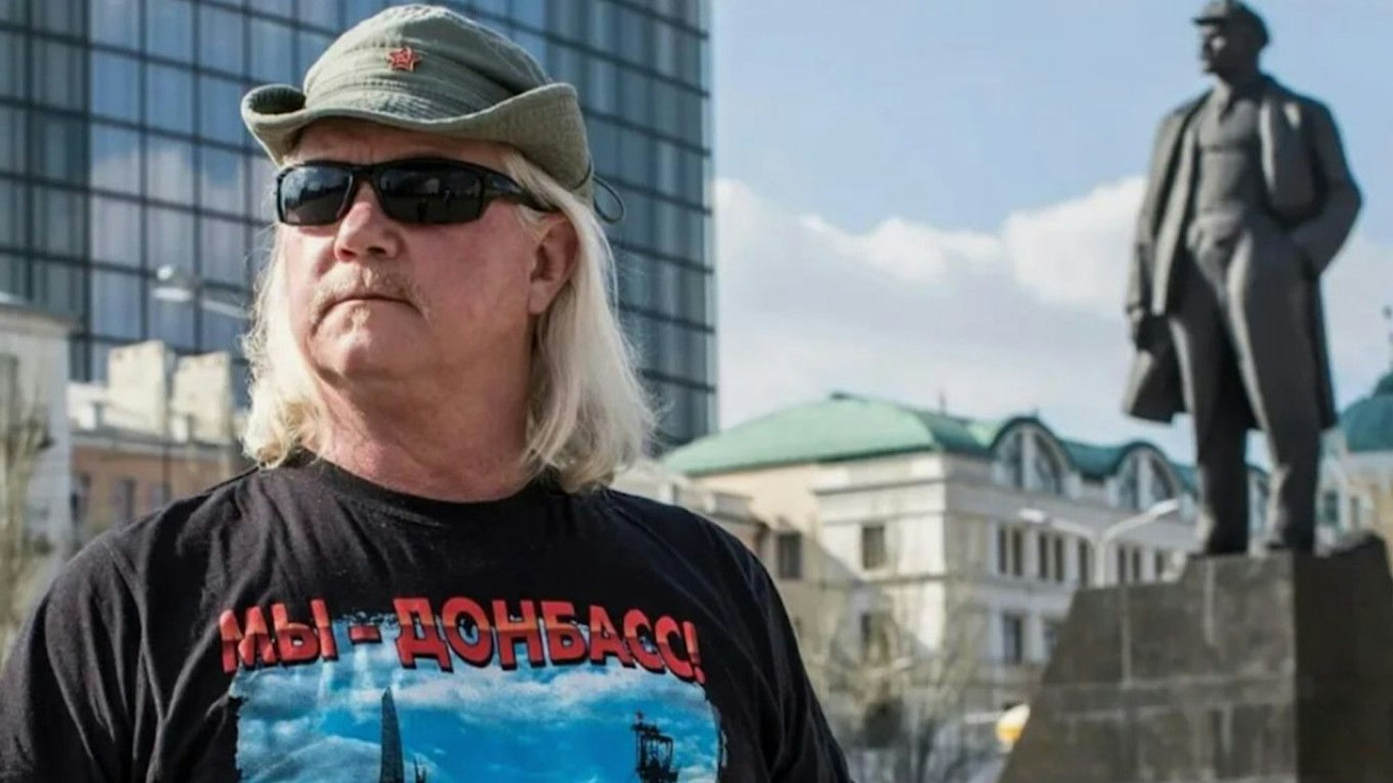 Der amerikanische Söldner Russell Bentley.