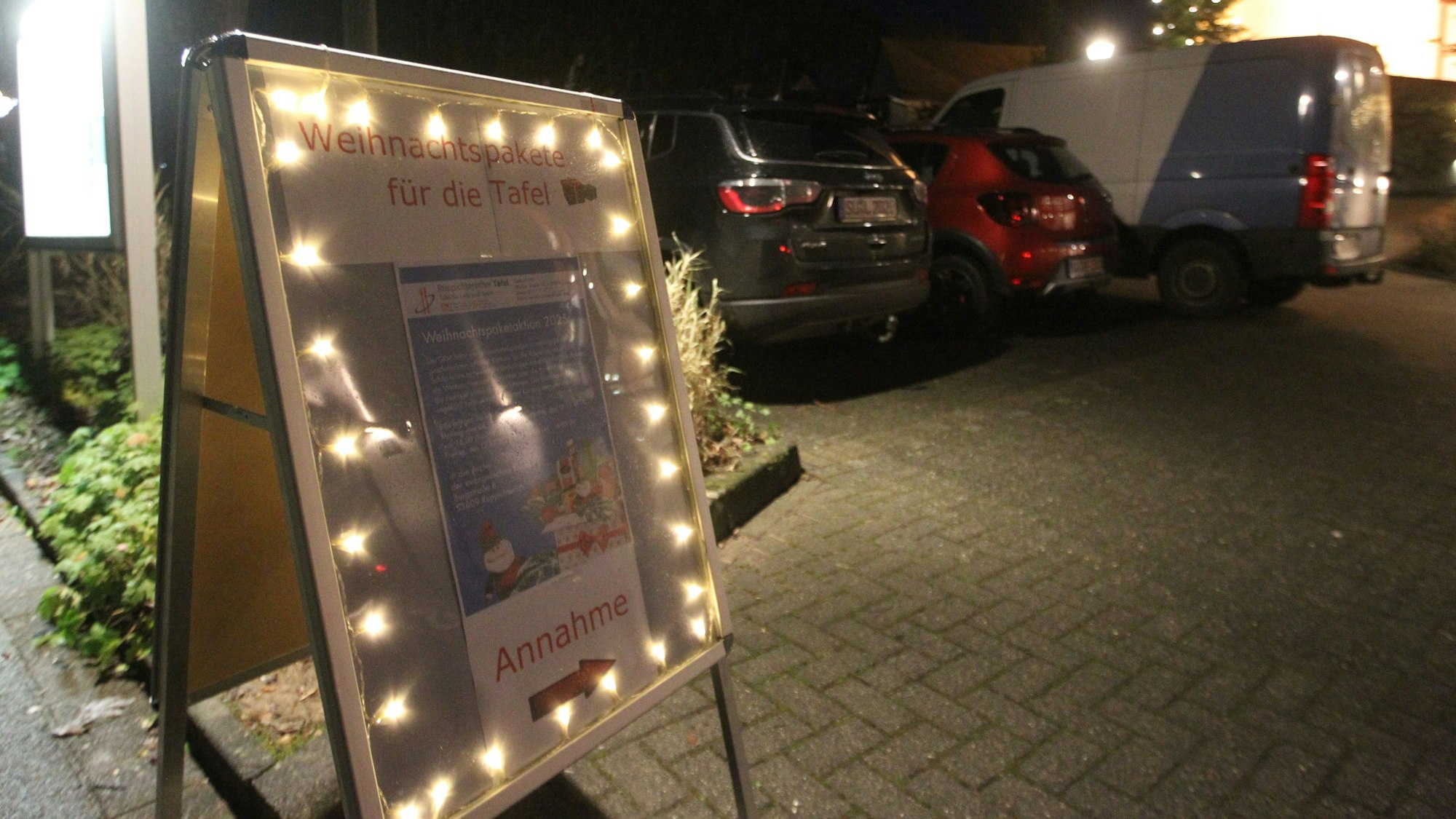 Die Annahmestelle der Ruppichterother Tafel in der Arche.