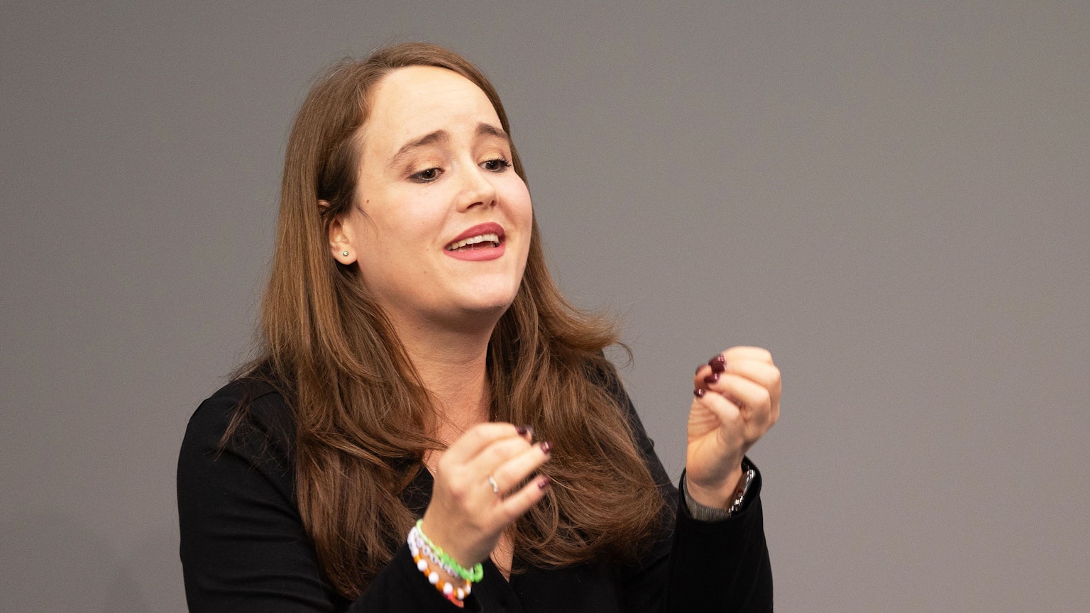 Ricarda Lang (Bündnis 90/Die Grünen) im November im Bundestag