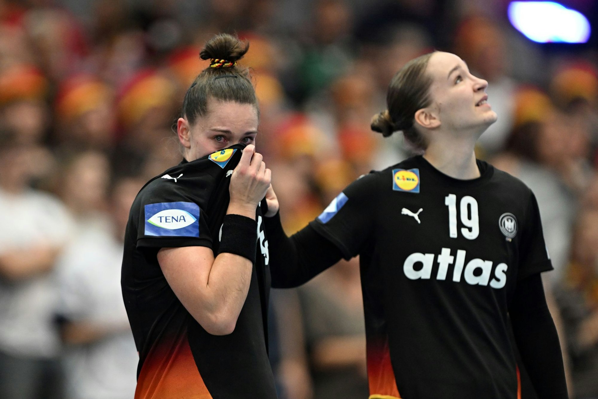 Emily Vogel weinte noch vor der Schlusssirene.