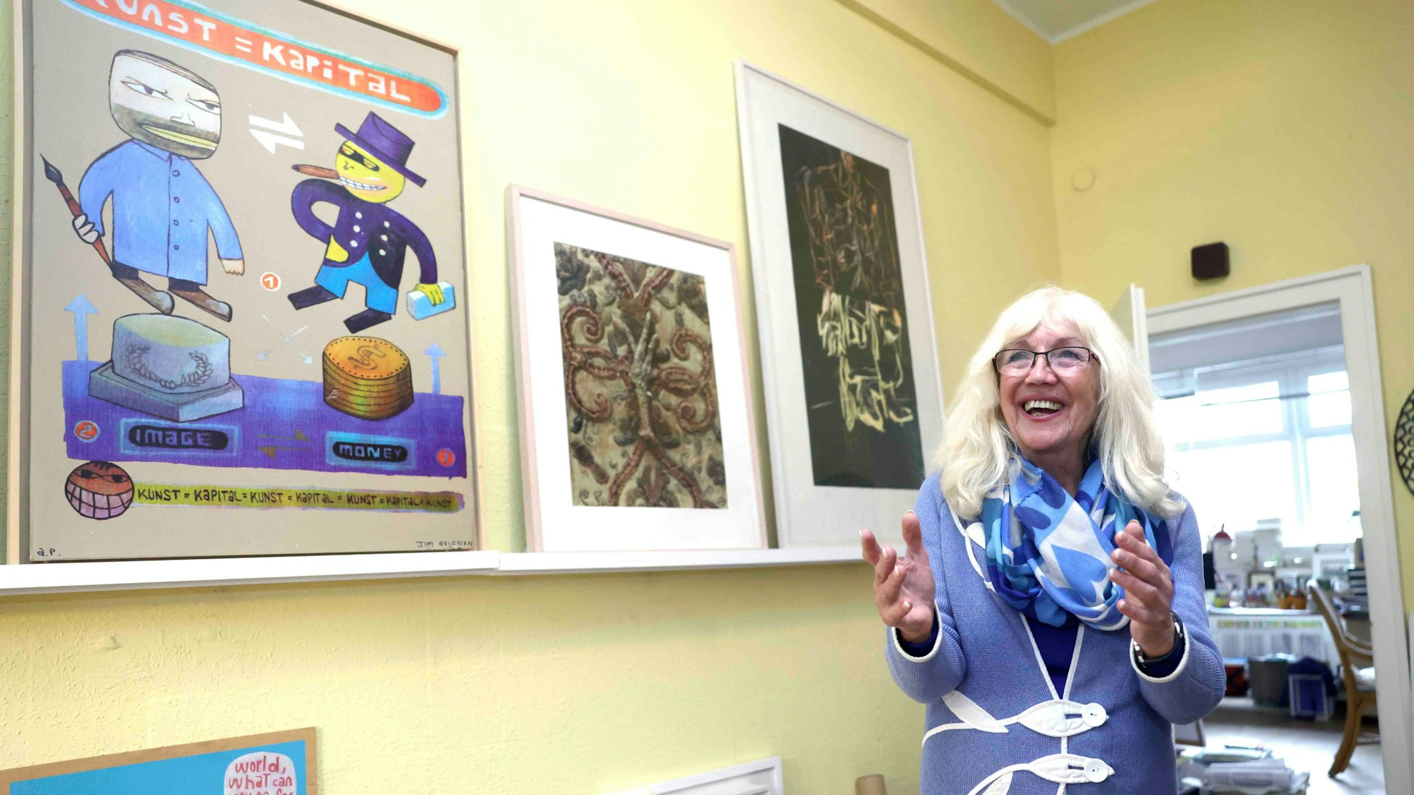 Linde Rohr-Bongard, Kunstjournalistin und Herausgeberin des „Kunstkompass"