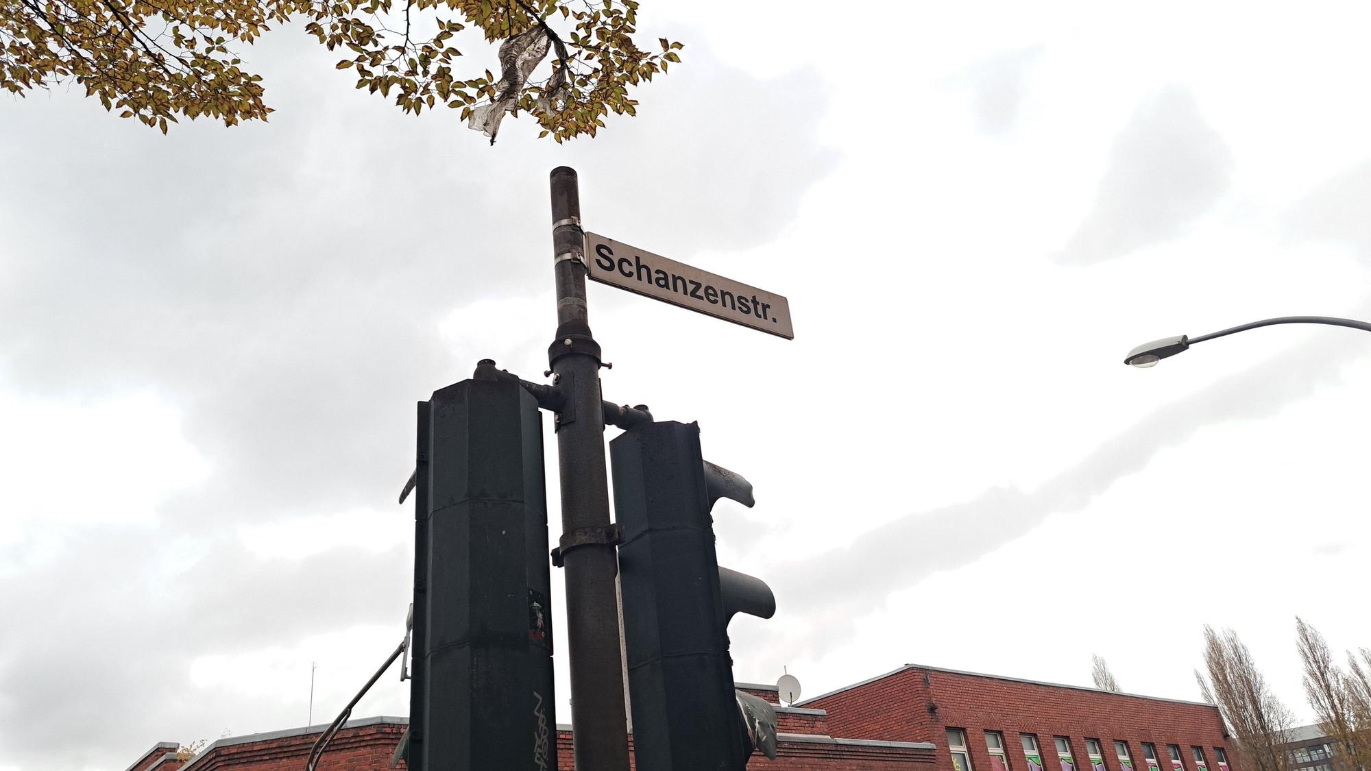 Ein Schild in der Mülheimer Schanzenstraße.