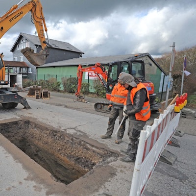 Kanalbaustelle Industriestraße
Foto: Britta Berg